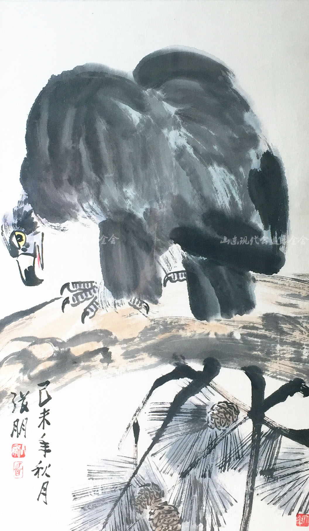 张朋国画作品